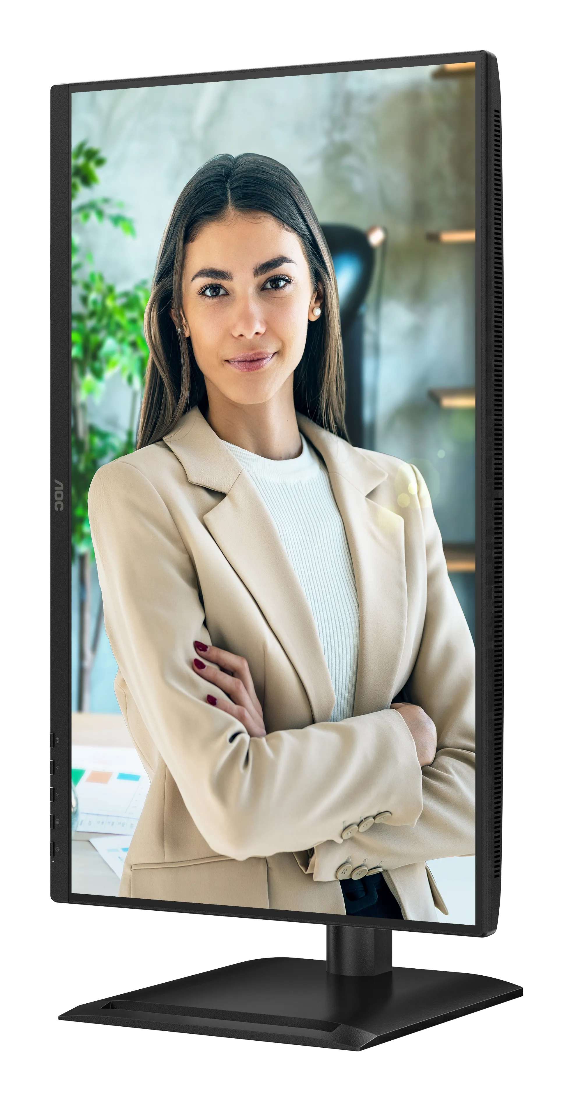 AOC 24P4CV 23.8" Full HD, IPS -n&auml;ytt&ouml;, USB-C hub