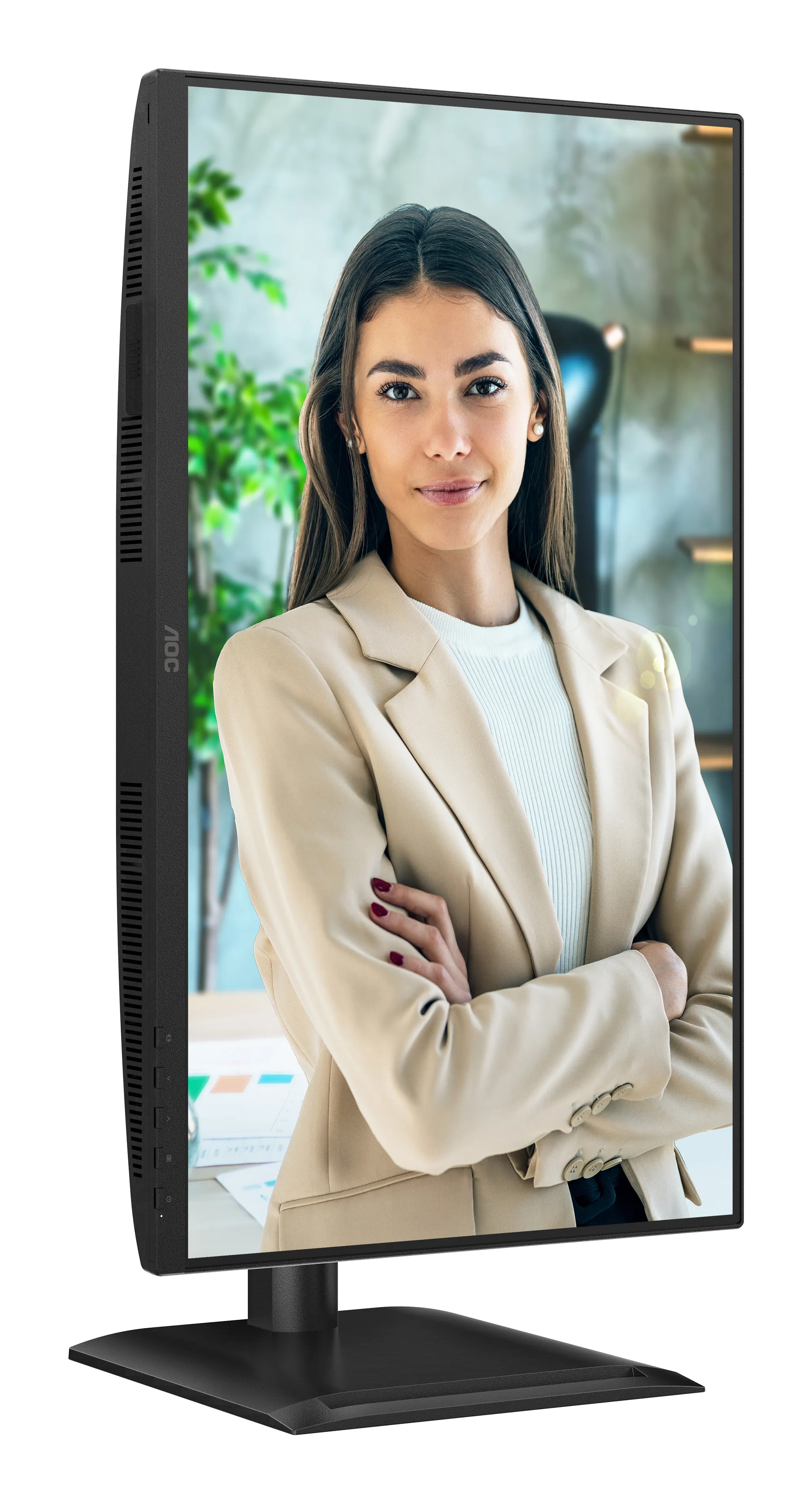AOC 24P4CV 23.8" Full HD, IPS -n&auml;ytt&ouml;, USB-C hub