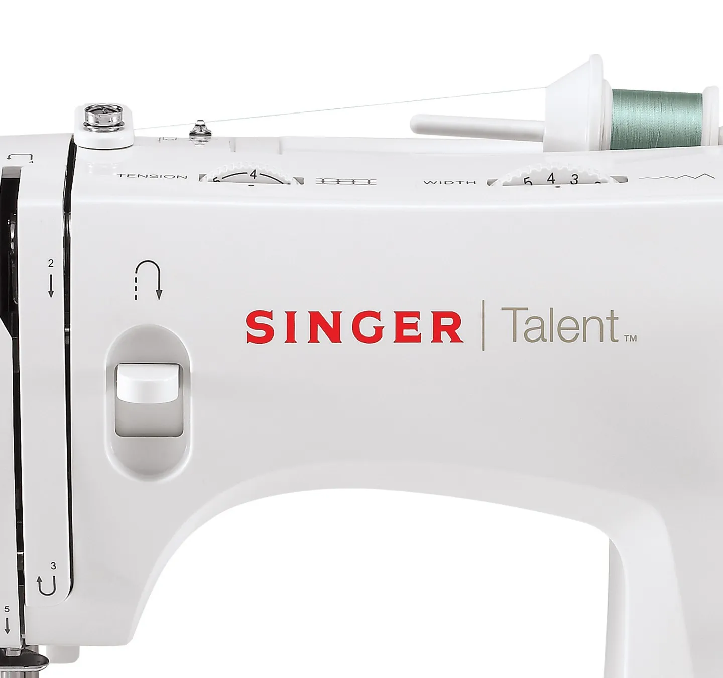Singer Talent 3321 - symaskin, Vit