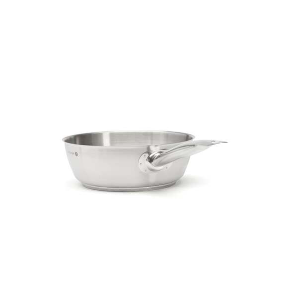 De Buyer Prim'Appety Rounded Saut&eacute; Pan Stainless Steel 24 cm 1.5 L
