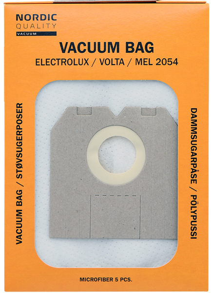 Nordic Quality Vacuum MEL 2054 Pölynimuripussit, 5 kpl.