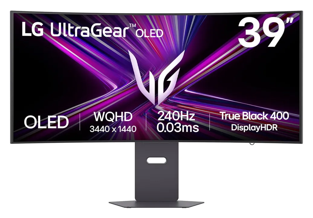 LG UltraGear OLED 39GX900A-B 39" UWQHD - curved gaming monitor
