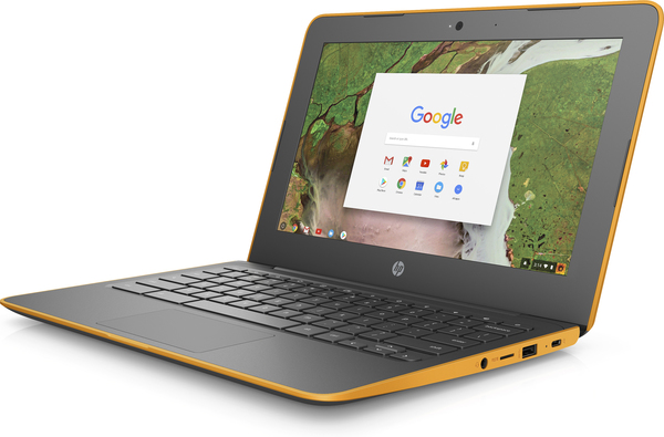 HP 11.6" Chromebook 11 G6, 16 Gt, Chrome OS -kannettava, Harmaa