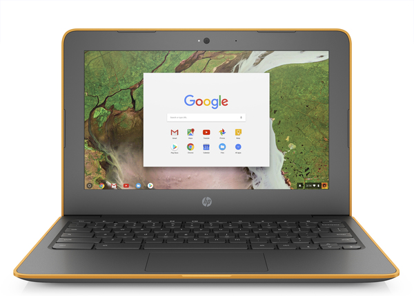HP 11.6" Chromebook 11 G6, 16 Gt, Chrome OS -kannettava, Harmaa
