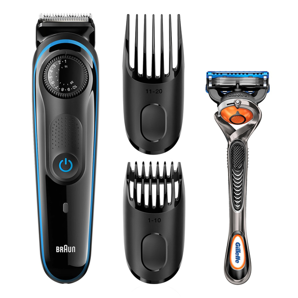Braun BT3040 -partatrimmeri + Gillette partah&ouml;yl&auml;