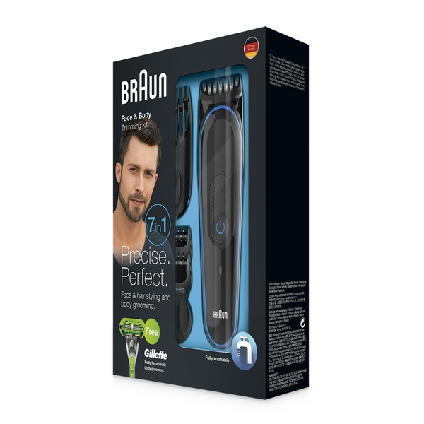 Braun BT3040 -partatrimmeri + Gillette partah&ouml;yl&auml;