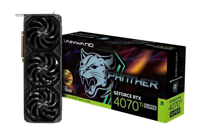 Gainward GeForce RTX 4070 Ti SUPER Panther OC 3Fan 16GB - graphics card
