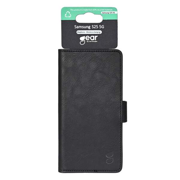 GEAR Classic 3 card Recycled Samsung S25 5G Black