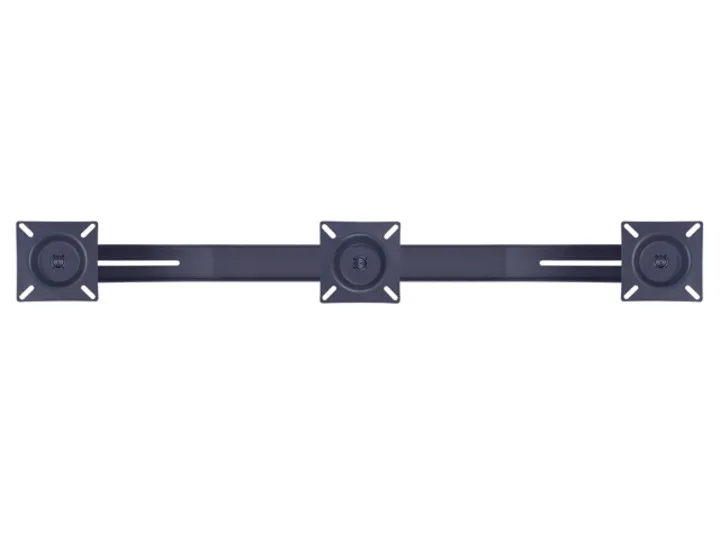 Multibrackets M Public Display Stand Triple Screen Mount - Wall mount tuotteelle LCD nestekiden&auml;ytt&ouml; / plasma TV - musta