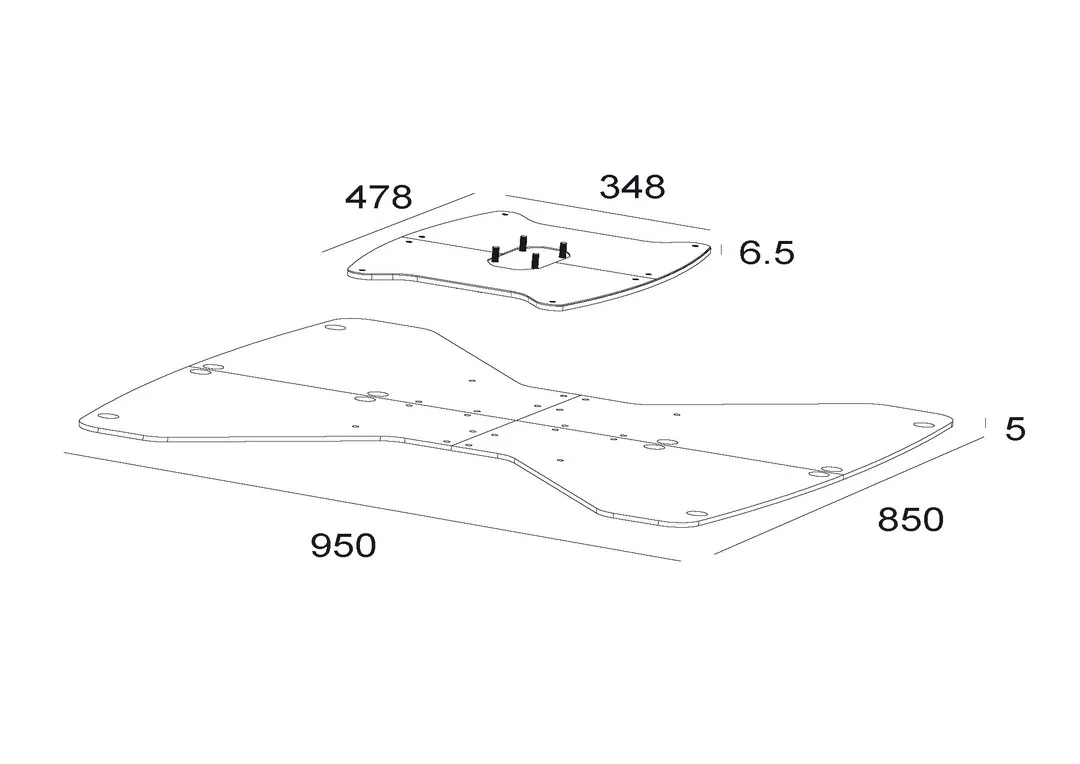 Multibrackets M Public Display Stand Floorstand Base B2B - Asennuskomponentti (jalus alusta) tuotteelle LCD-n&auml;ytt&ouml; - ter&auml;s - hopea - lattialla seisova
