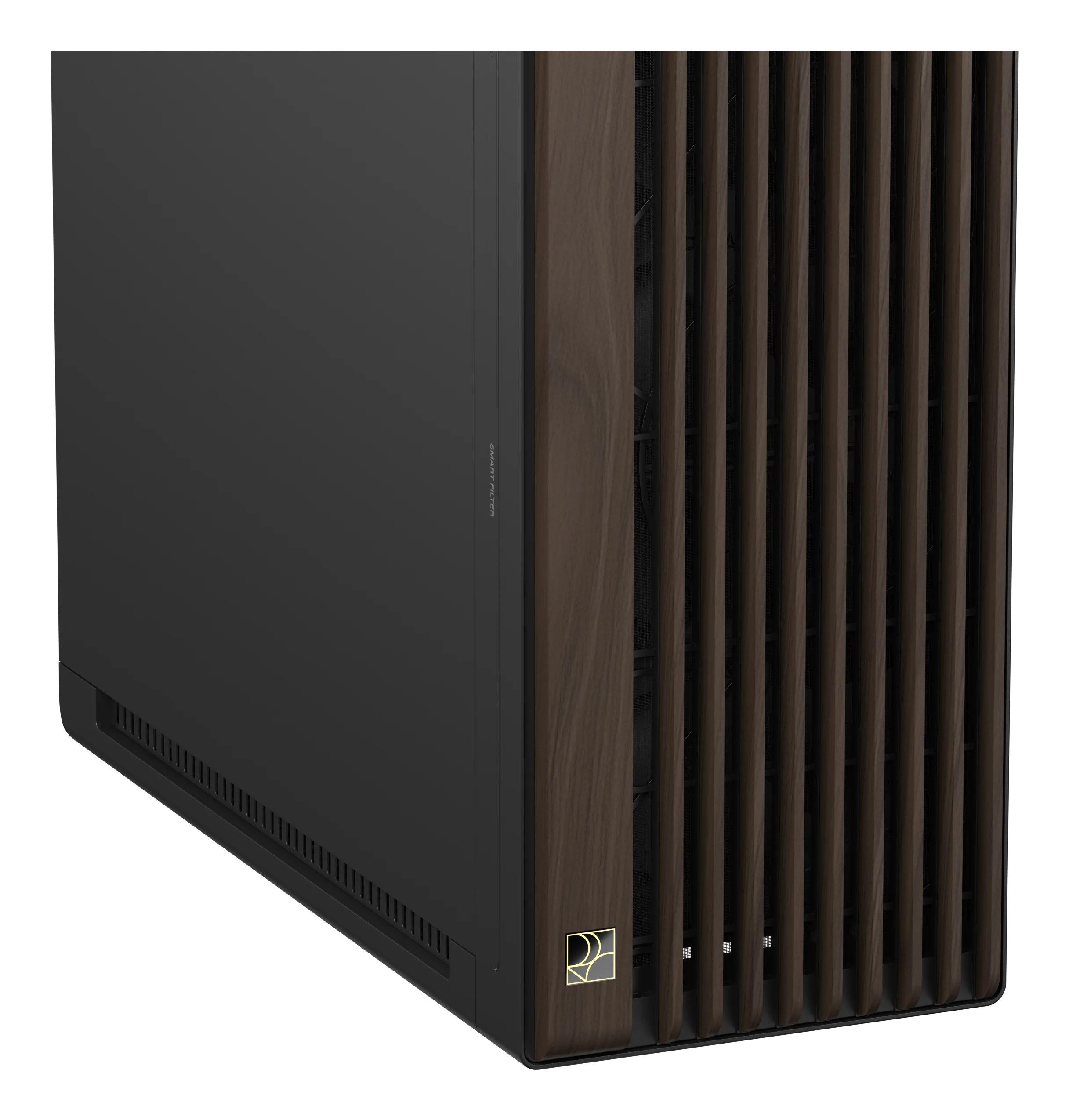 ASUS ProArt PA602 Wood Edition -miditornikotelo, musta, puu