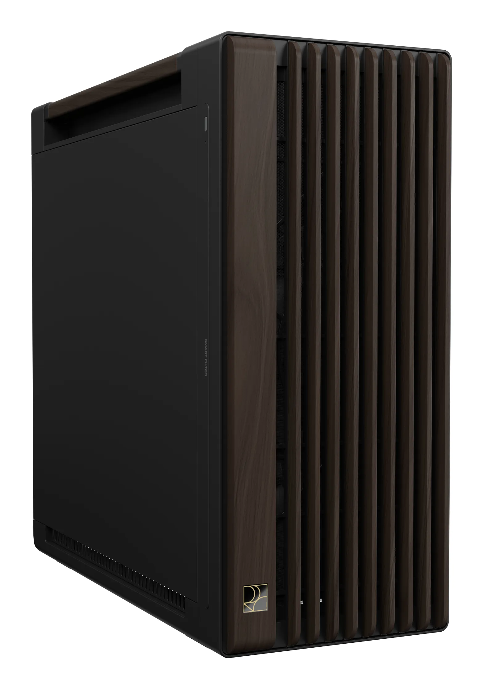 ASUS ProArt PA602 Wood Edition -miditornikotelo, musta, puu