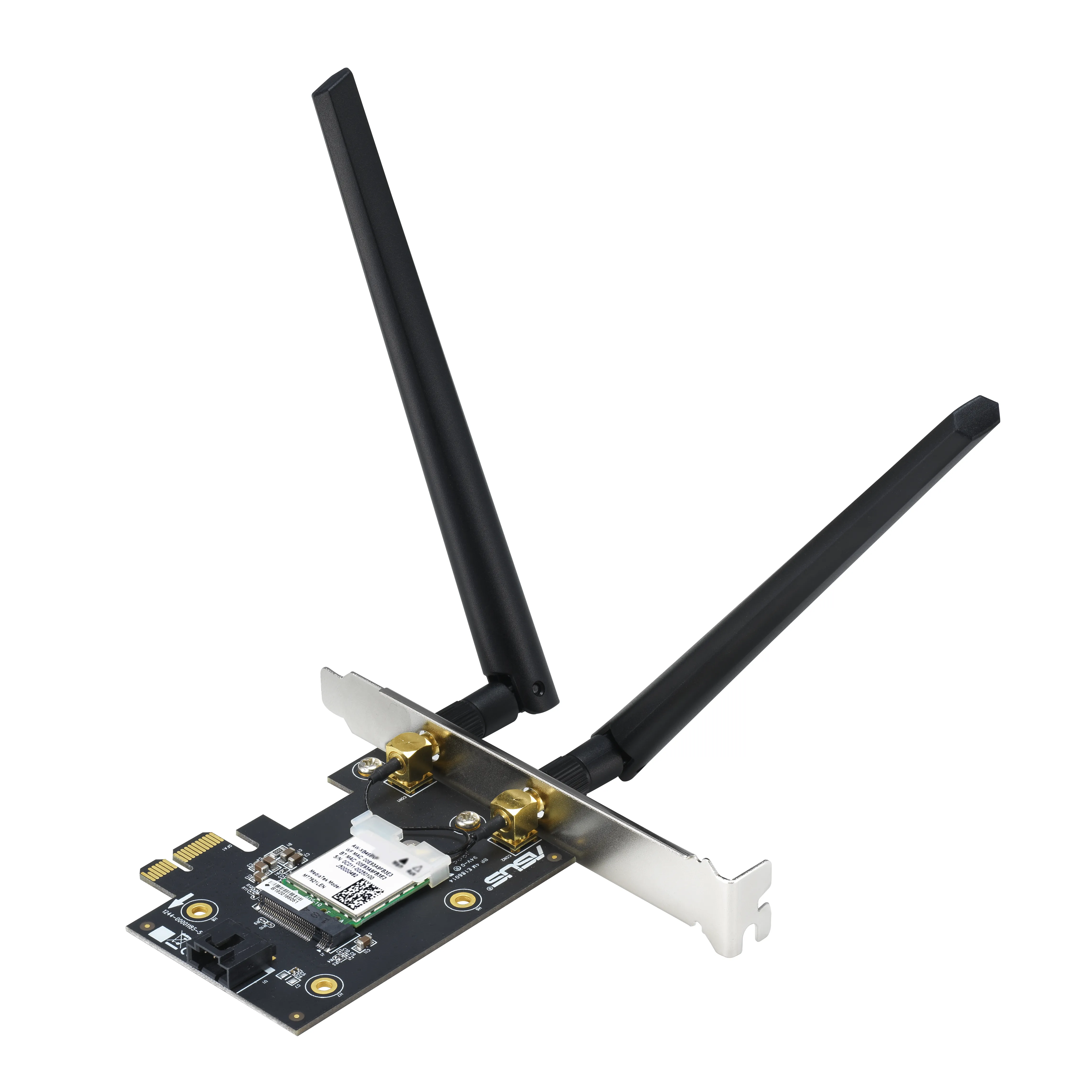 ASUS Wi-Fi 6 802.11ax AX1800 Dual-Band Bluetooth 5.2 PCIe WiFi Adapter