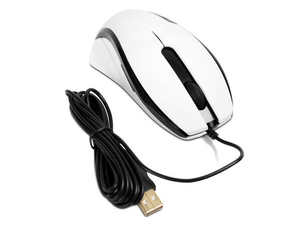 NZXT Avatar S Gaming Mouse - White