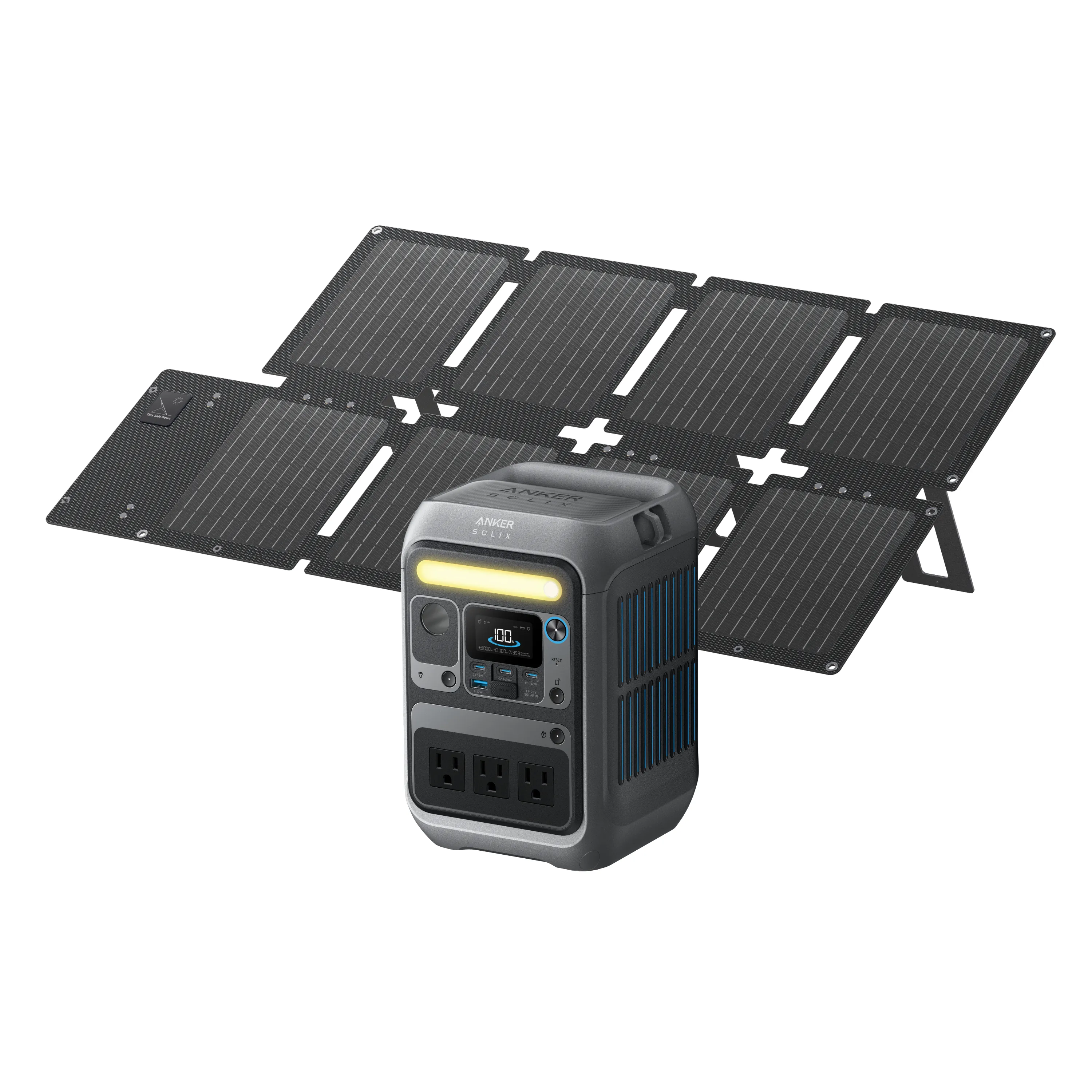 Anker SOLIX C300X DC + PS60 Solar panel