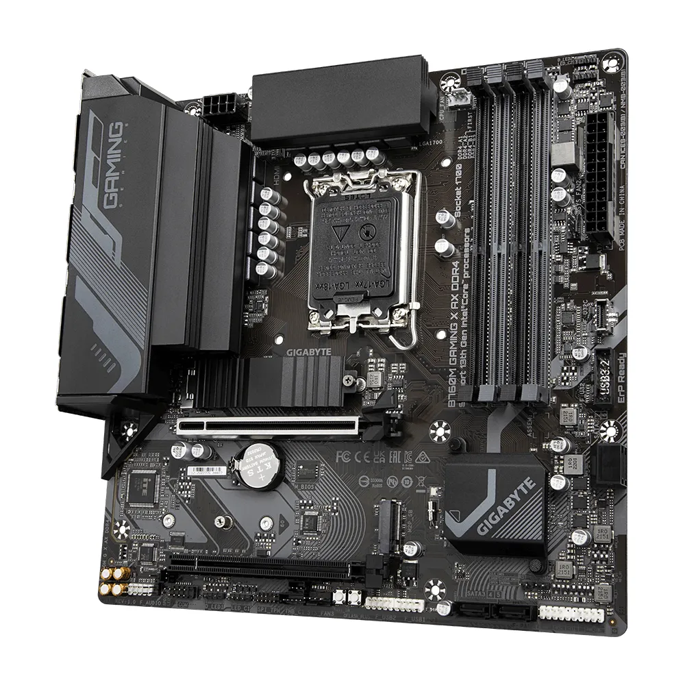 Gigabyte B760M Gaming X AX DDR4 mATX - motherboard