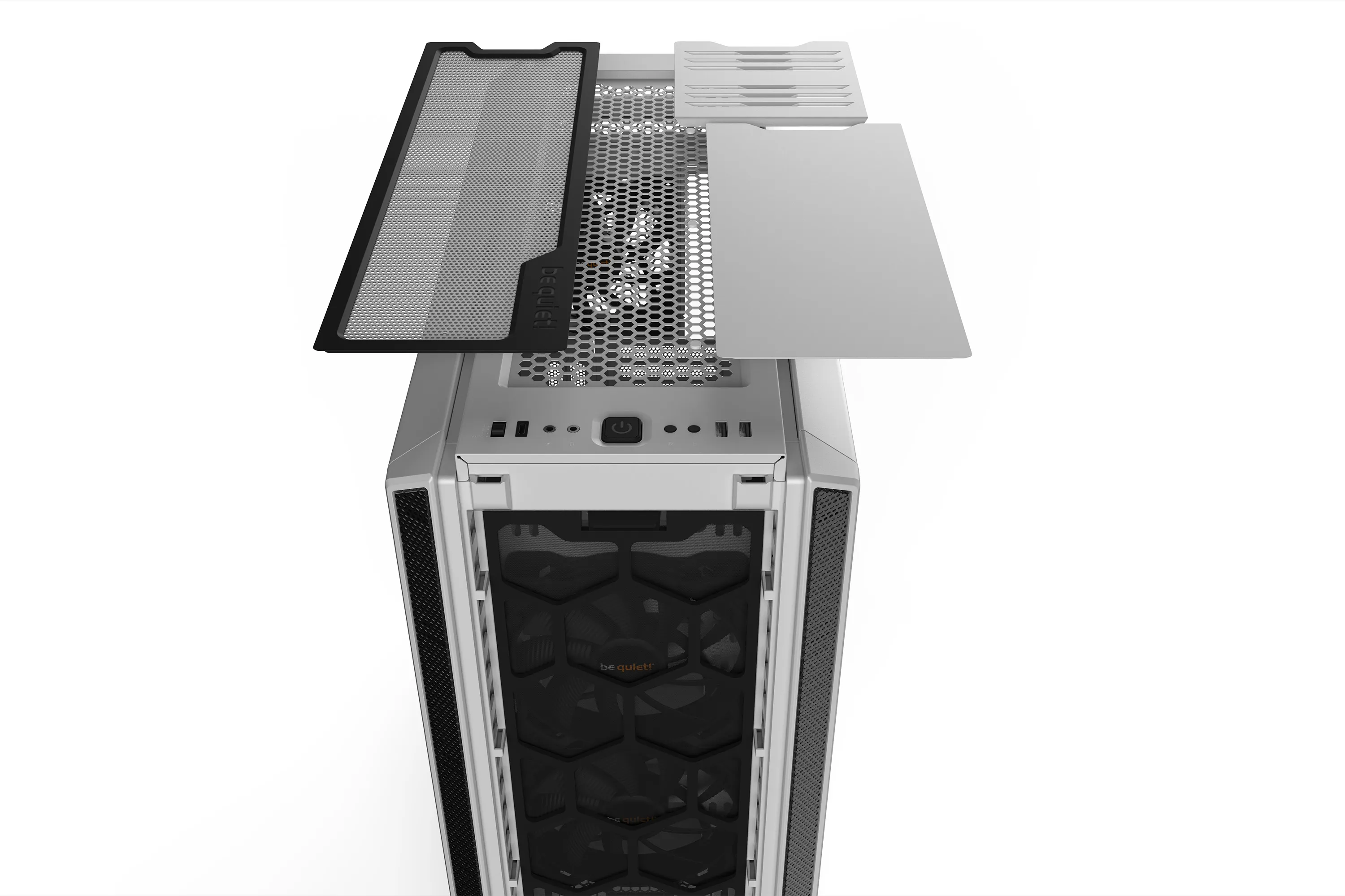 be quiet! Silent Base 802 White - miditower chassi, Vit