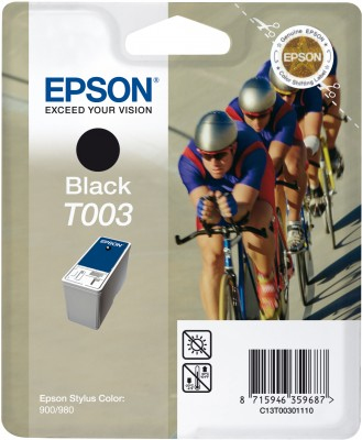 T003 Svart bl&auml;ckpatron