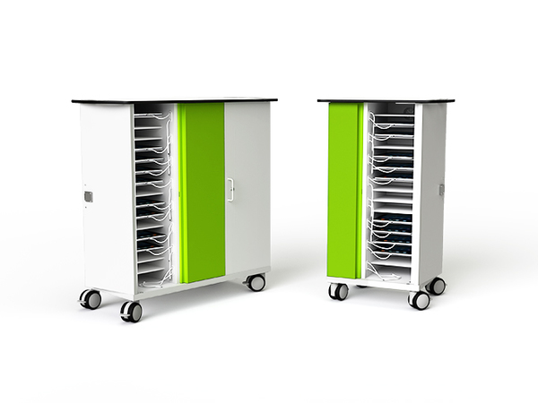 Zioxi tablet charging trolley for 16 devices - codelock