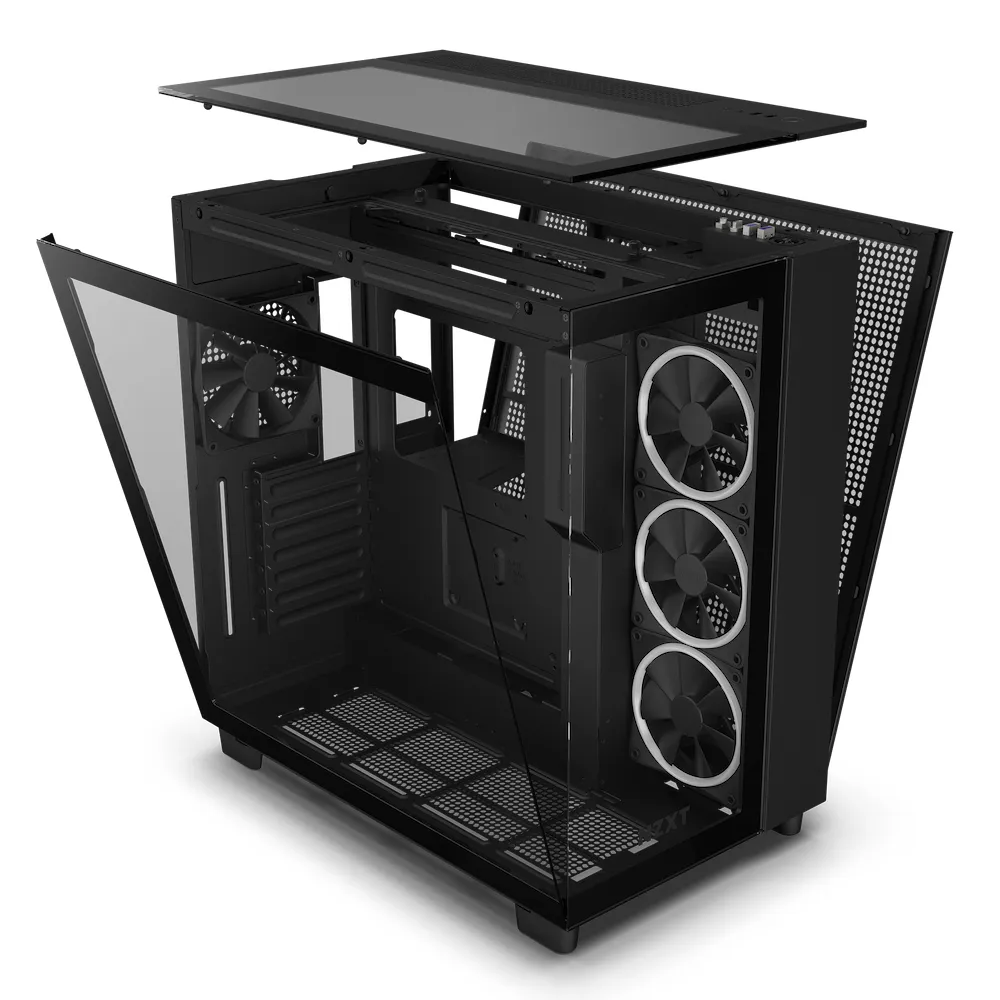 NZXT H9 Elite - miditornikotelo, Musta