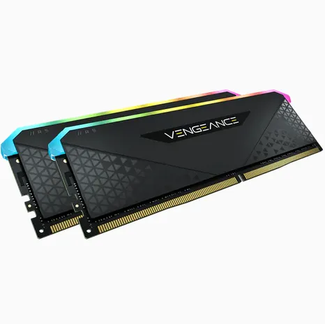 Corsair Vengeance RGB RS 32 GB (2 x 16 GB) DDR4 3600 MHz, CL18 - minne, Svart