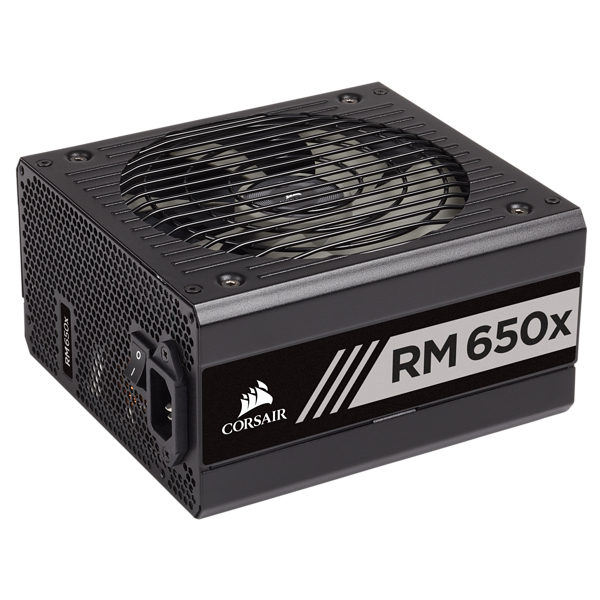 Corsair RMx Series RM650x 650W -virtal&auml;hde, 80 Plus Gold