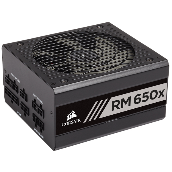 Corsair RMx Series RM650x 650W -virtal&auml;hde, 80 Plus Gold