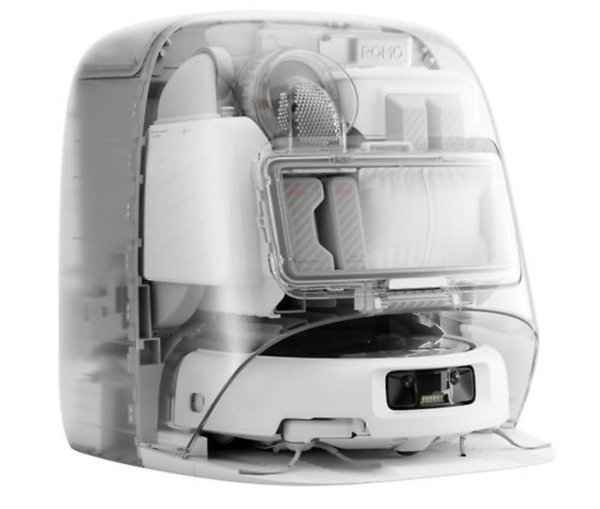 DJI ROMO P - robot vacuum cleaner, transparent