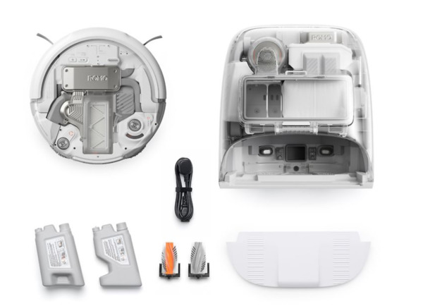 DJI ROMO P - robot vacuum cleaner, transparent DJI ROMO P - robot vacuum cleaner, transparent