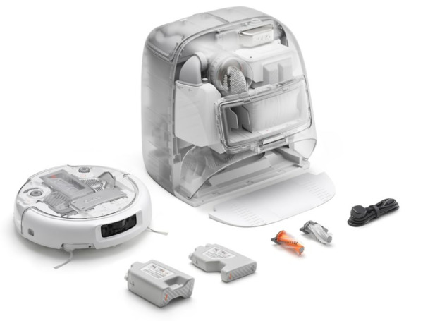 DJI ROMO P - robot vacuum cleaner, transparent