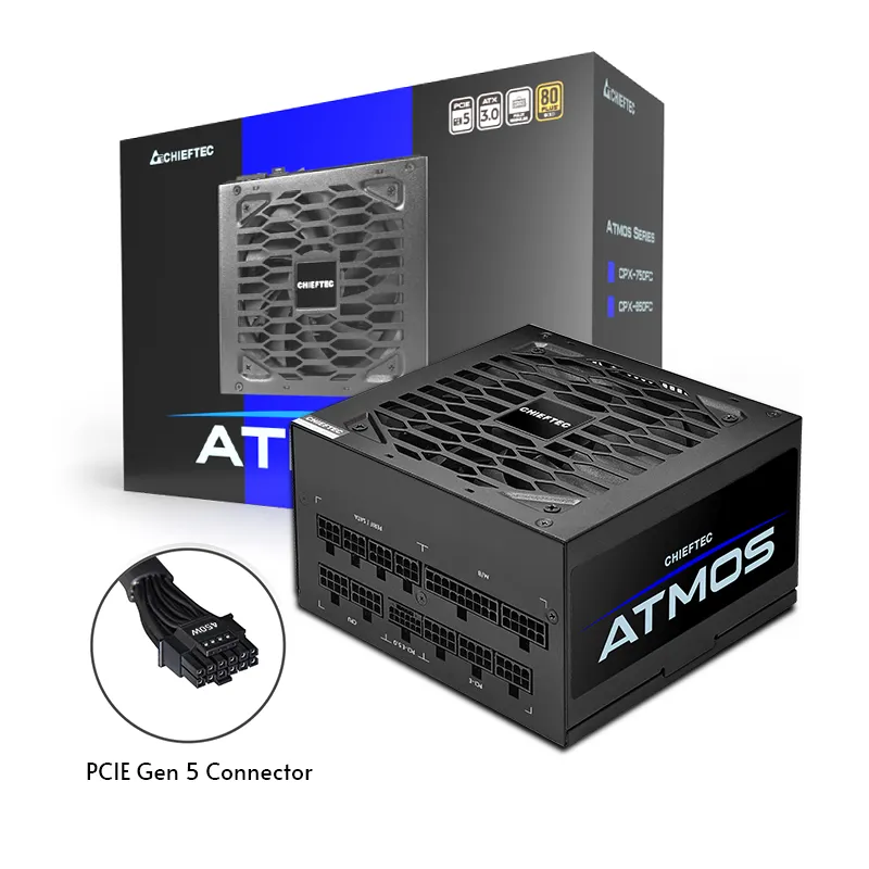 Chieftec ATMOS 750W - Power supply, 80 Plus Gold