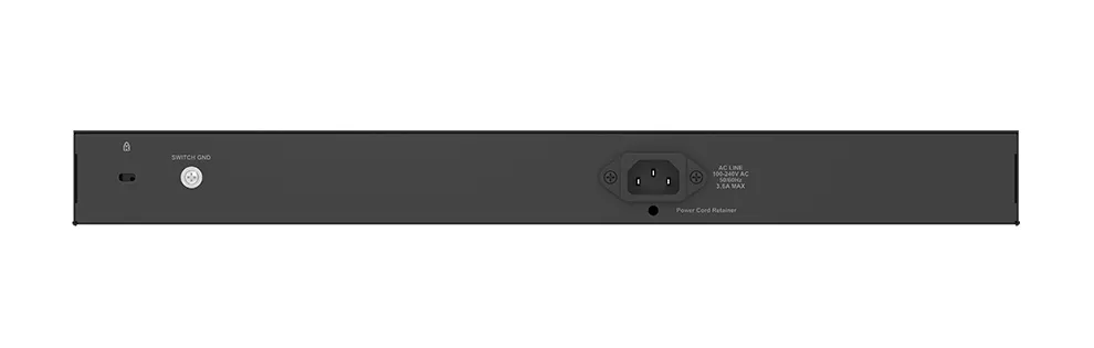 D-Link DGS-1018P/E - hallitsematon Gigabit-verkkokytkin, musta