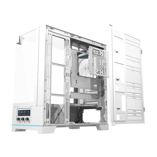 DARKFLASH DY450 Midi-Tower Case with window, White