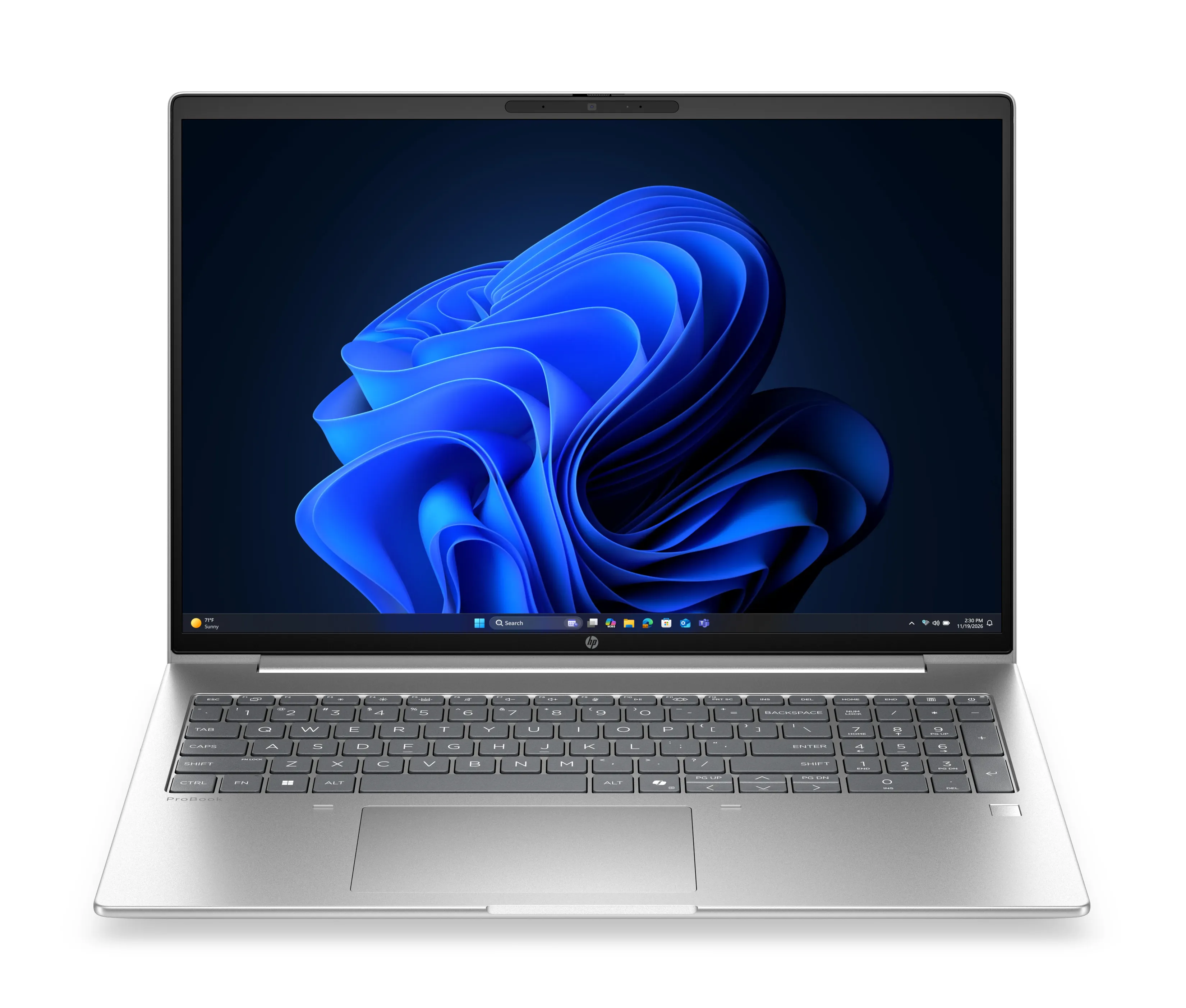 HP ProBook 4 G2a 16.0" Ryzen 7 250, 32 GB, 512 GB, Radeon 780M, Win 11 Pro - b&auml;rbar dator, silver