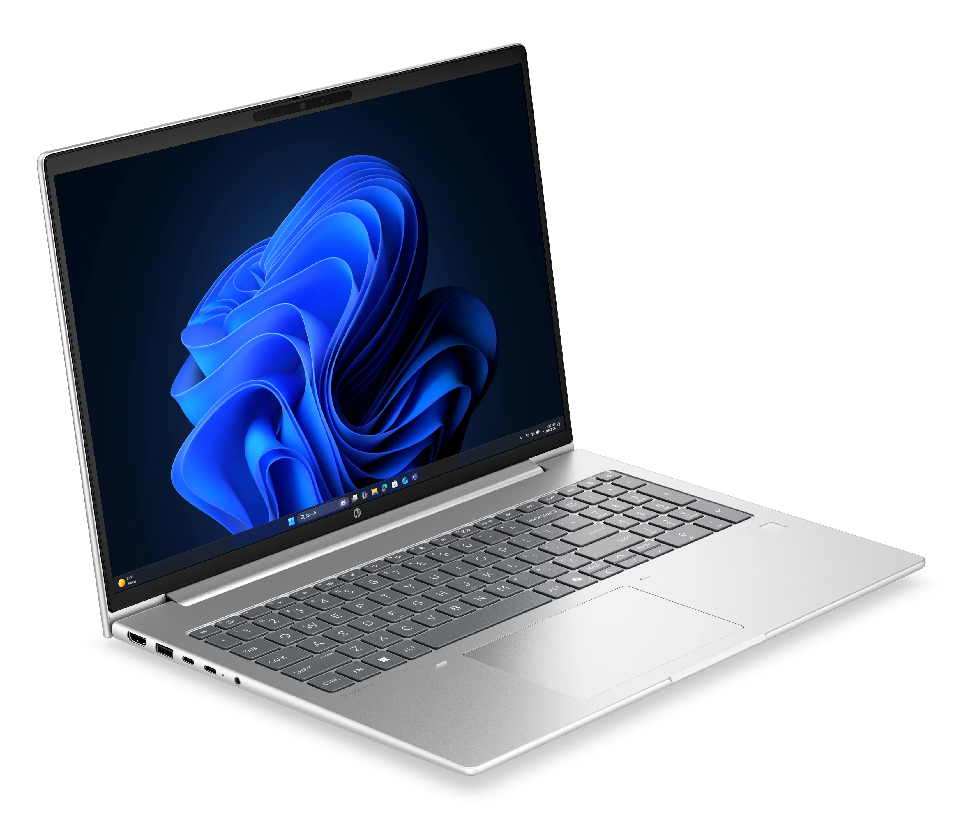 HP ProBook 4 G2a 16.0" Ryzen 7 250, 32 GB, 512 GB, Radeon 780M, Win 11 Pro - b&auml;rbar dator, silver