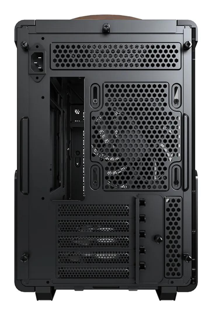 Montech Heritage Pro 4 Fans pre-installed mATX - case, Black