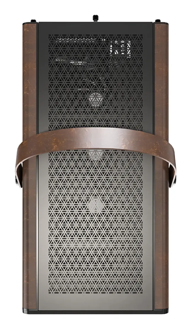 Montech Heritage Pro 4 Fans pre-installed mATX - case, Black