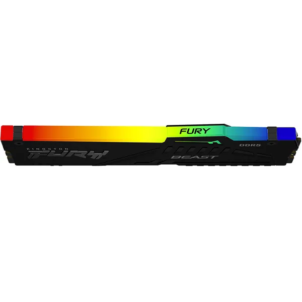 Kingston FURY Beast RGB 16GB (1 x 16GB) DDR5 6000 MHz, CL40 - memory, Black (XMP)