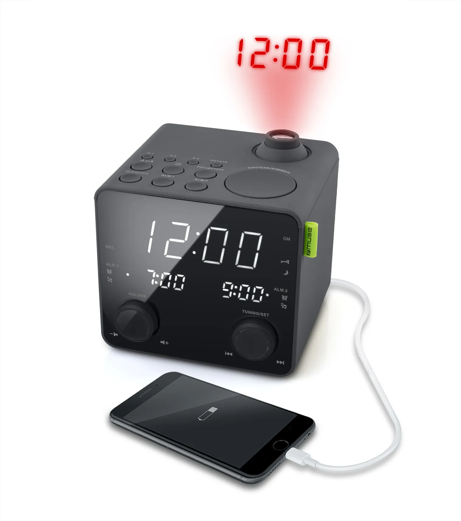 Muse M-189 P - clock radio