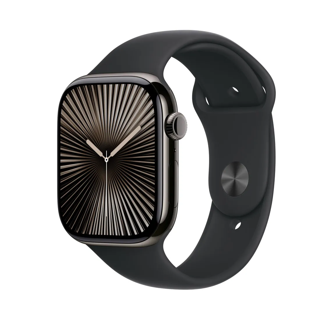 Apple Watch 46 mm - sportband, Svart, S/M