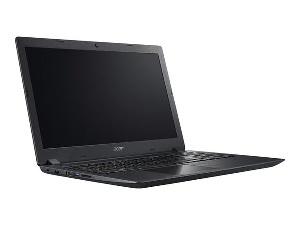Acer 15.6" Aspire 3, 256 Gt SSD, AMD Radeon R4, Win 10 -kannettava, musta