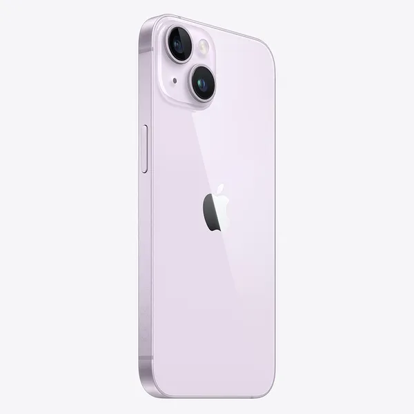 Renoverad iPhone 14 256 GB - mobiltelefon, Lila (Mycket bra skick)