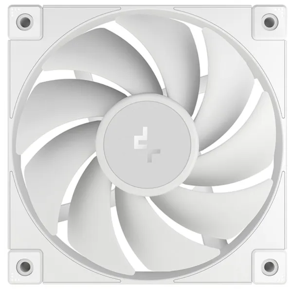 Deepcool FD12 3in1 - chassi fläkt, Vit, 3st