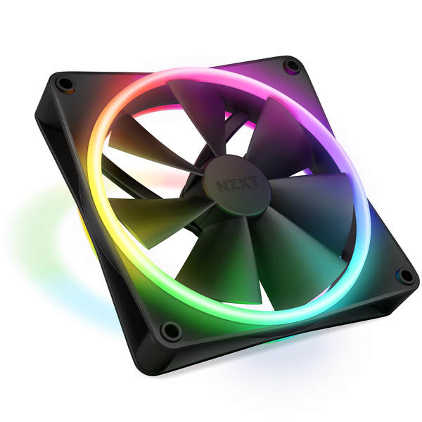 NZXT F140 RGB Duo, PWM, 140mm - case fan, black