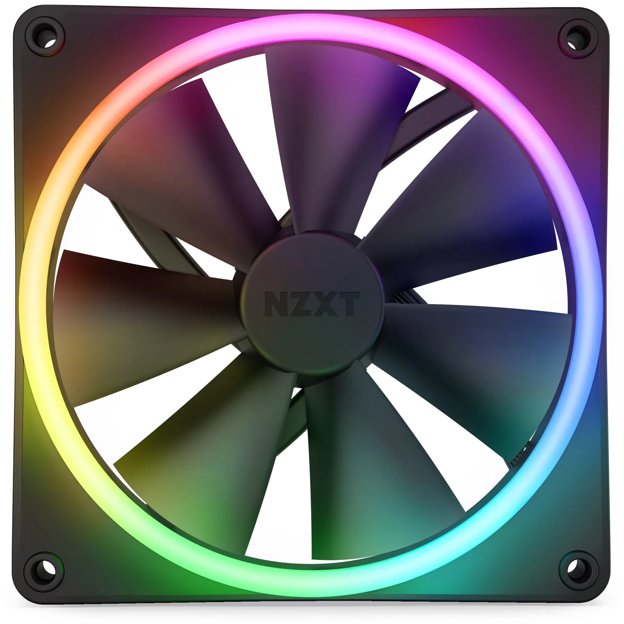 NZXT F120P RGB Duo 120mm Fan Black