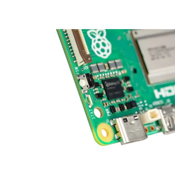 Raspberry Pi 5 model B 4 Gt -yhden piirilevyn tietokone