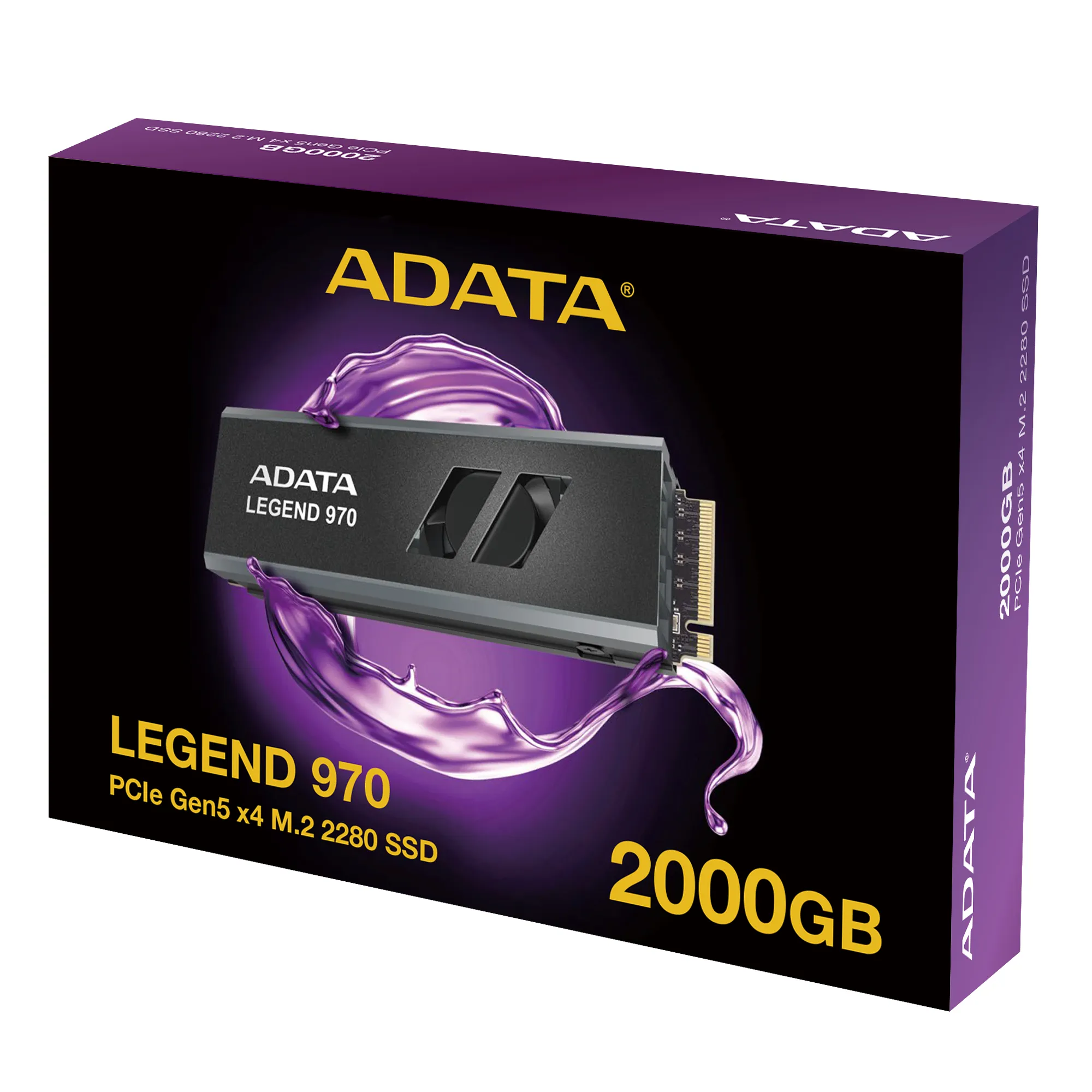 ADATA Legend 970 Heatsink 2 TB M.2 PCIe 5.0 NVMe SSD