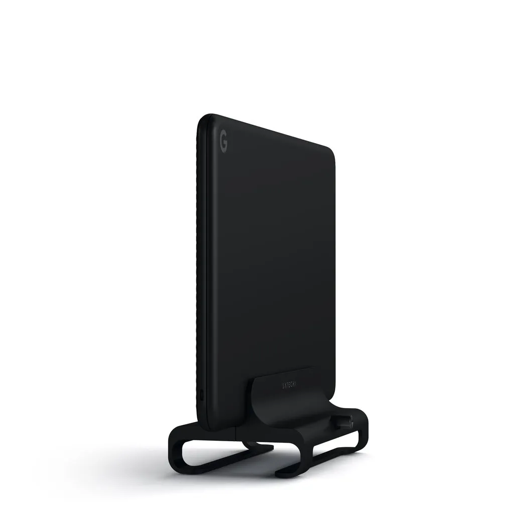 Satechi Aluminum Vertical Laptop Stand, matta musta