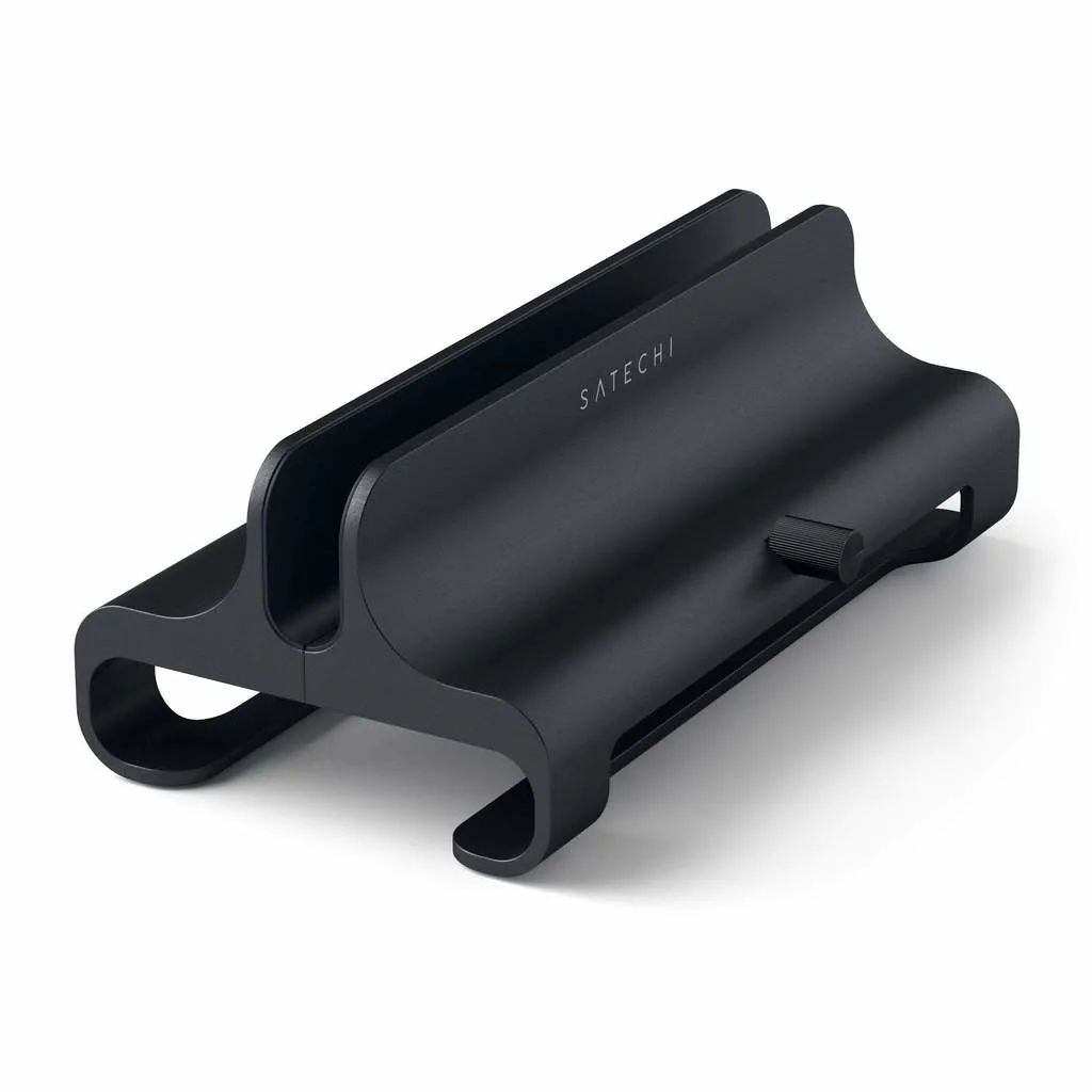 Satechi Aluminum Vertical Laptop Stand, matta musta