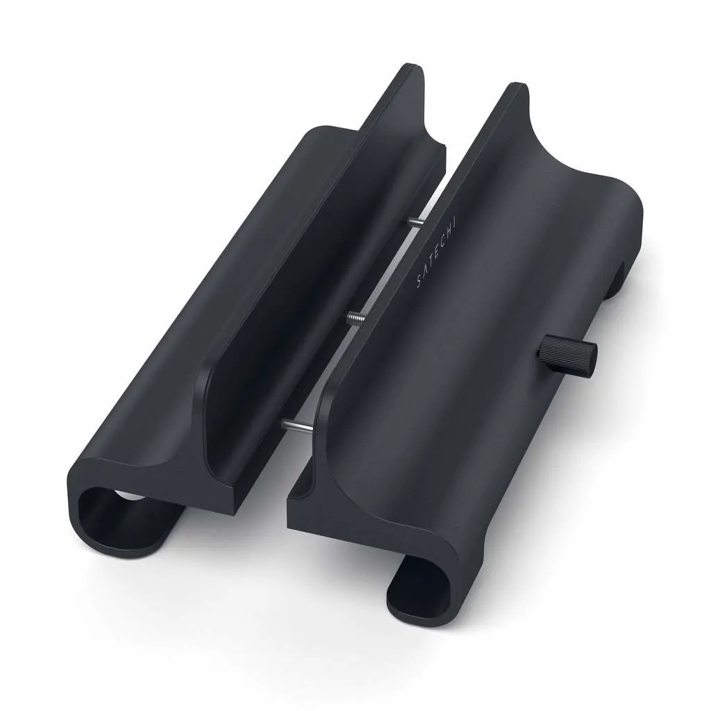 Satechi Aluminum Vertical Laptop Stand, matta musta